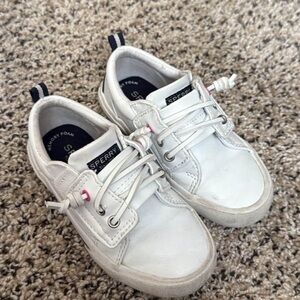 Sperry Kids White Sneakers